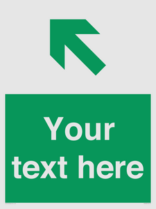 Custom Safe condition: Green Up left arrow